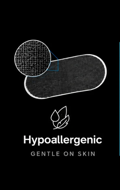 Hypoallergenic — Gentle on skin